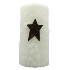 StarHollowCandleCo Unscented Pillar Candle SHCC2691